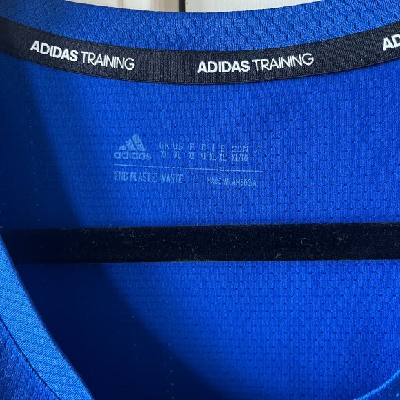 Adidas Blue Tank Top Men’s Size XL - Picture 4 of 8